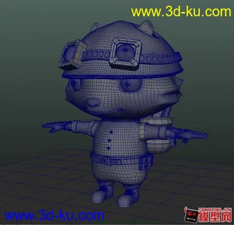 3D打印模型LOL英雄联盟 提莫 提百万 带各种道具的图片