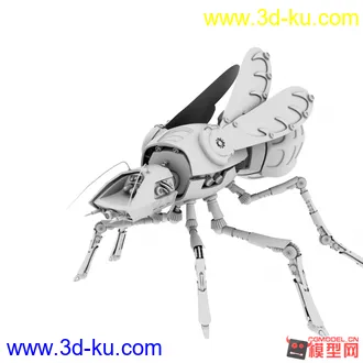 3D打印模型机械飞虫——灰烬的图片
