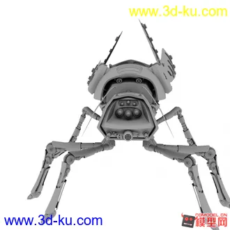 3D打印模型机械飞虫——灰烬的图片