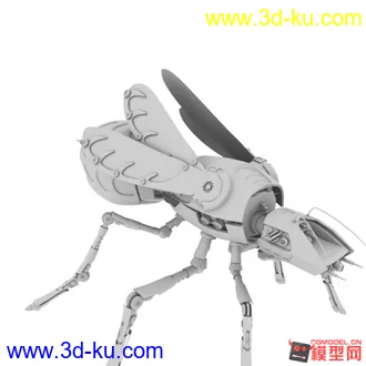 3D打印模型机械飞虫——灰烬的图片