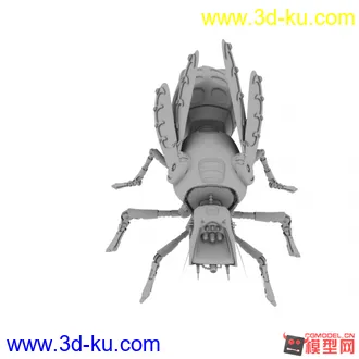 3D打印模型机械飞虫——灰烬的图片