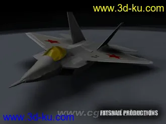 3D打印模型YF-22原形机的图片