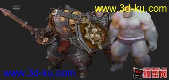 3D打印模型[角色] 兽血勇士[角色] 兽血勇士的图片