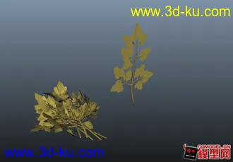 3D打印模型一根小树枝的图片