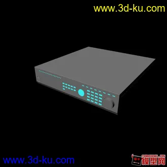 3D打印模型DVR硬盘录像机的图片