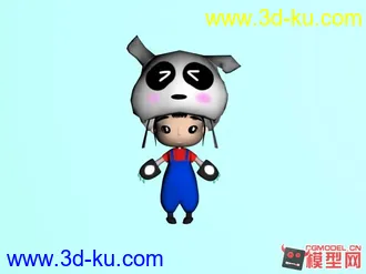 3D打印模型可爱 卡通 女孩的图片