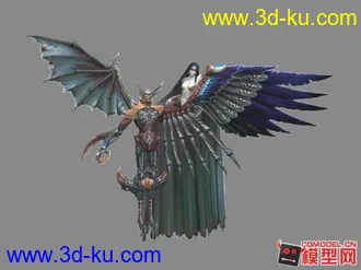 3D打印模型最终幻想之双子座——死亡天使的图片