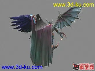 3D打印模型最终幻想之双子座——死亡天使的图片