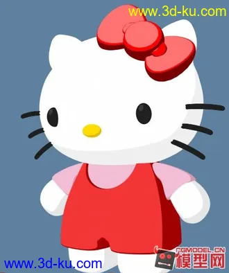 3D打印模型hellokitty的图片