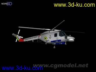 3D打印模型英国大山猫直升飞机的图片