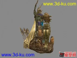3D打印模型最终幻想啊……天枰座-审判之灵树的图片