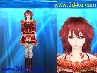 3D打印模型把GE的衣服穿着AI里的图片
