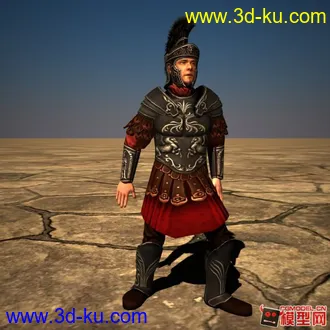 3D打印模型3DMAX 罗马禁卫军 绑定的图片