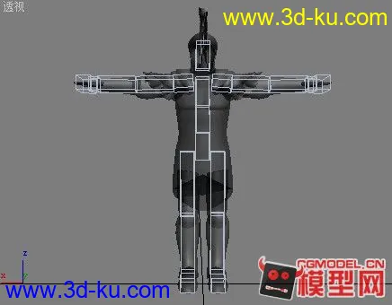 3DMAX 罗马禁卫军 绑定模型的图片4