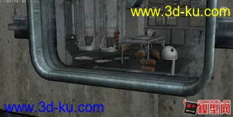 3D打印模型辐射游戏里面的场景！太强悍了！有贴图，全部下完解压最后一个就行了！~~的图片