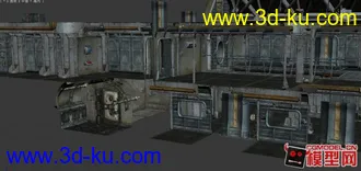 3D打印模型辐射游戏里面的场景！太强悍了！有贴图，全部下完解压最后一个就行了！~~的图片