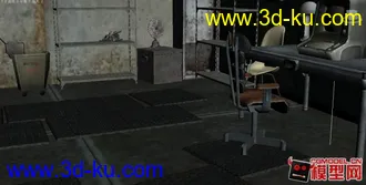 3D打印模型辐射游戏里面的场景！太强悍了！有贴图，全部下完解压最后一个就行了！~~的图片