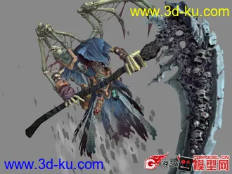 3D打印模型暗黑血统2收割者的图片
