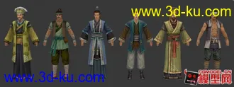 3D打印模型剑侠标准男NPC的图片
