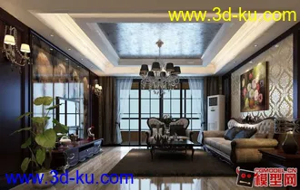 3D打印模型客厅的图片