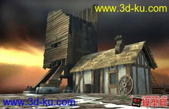 3D打印模型建筑的图片
