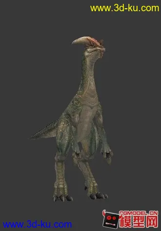 3D打印模型写实的恐龙，中模有材质，贴图画得非常好！~的图片