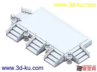 3D打印模型皇宫高台的图片