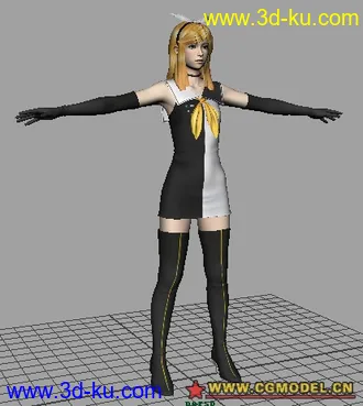 3D打印模型又一只美女的图片