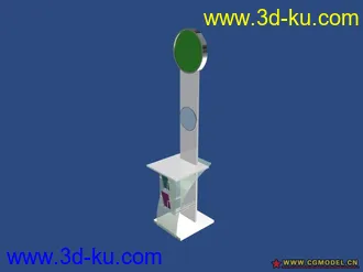 3D打印模型手机展台的图片