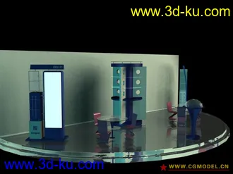 3D打印模型大展台全套的图片