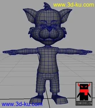 3D打印模型小狐人的图片