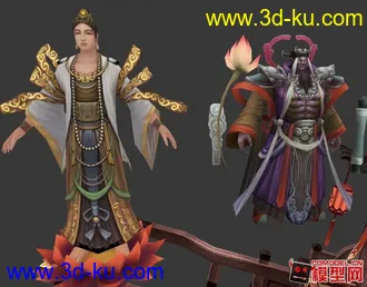 斗战神大部分人物和武器模型下载的图片