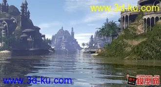 3D打印模型科幻场景带渲染图的图片