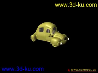 3D打印模型卡通汽车的图片