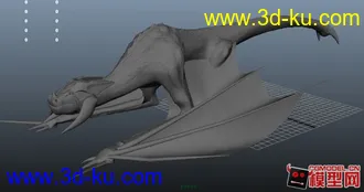 3D打印模型飞龙 高低模下载的图片
