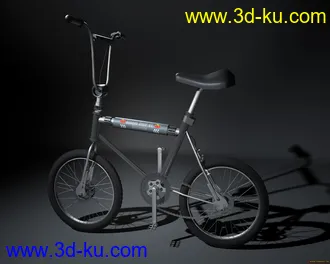 3D打印模型迷你自行车的图片