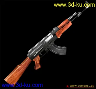3D打印模型ak-47的图片
