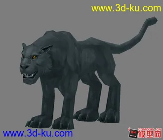3D打印模型黑豹的图片