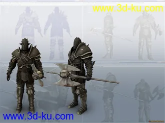 3D打印模型盔甲一身的图片