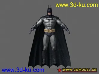 3D打印模型首发《蝙蝠侠-阿甘疯人院》主角BATMAN的图片