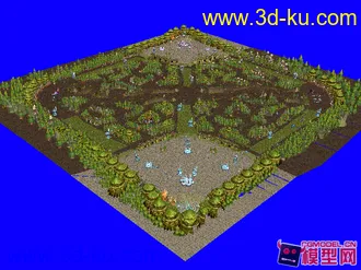 3D打印模型英雄联盟 地图的图片