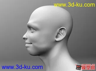 3D打印模型小人头求大师指教的图片