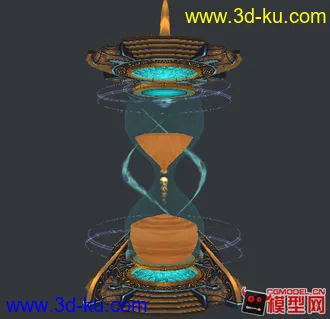 3D打印模型精致的沙漏的图片