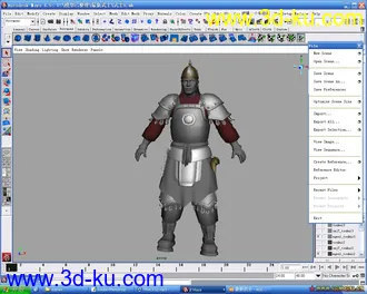 3D打印模型zhongguo武士8的图片