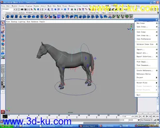 3D打印模型zhanma2的图片
