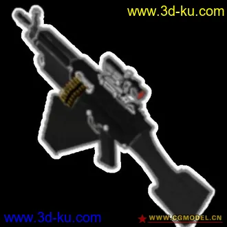 3D打印模型M249加瞄准器的图片