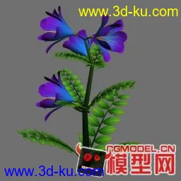发几个植物模型，有贴图~挺实用的，喜欢的带走！~的图片