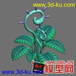 发几个植物模型，有贴图~挺实用的，喜欢的带走！~的图片