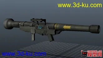 3D打印模型次时代火箭炮求带走【附带OBJ格式哦】的图片