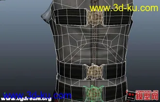 但丁模型 鬼泣4 已重新拓扑 T pose 贴图整合 maya 下载的图片